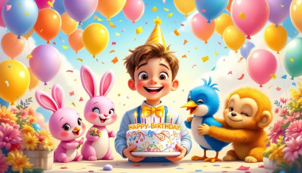 Milestone birthday celebration for a son filled with joy