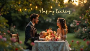 A romantic birthday celebration for an amazing boyfriend