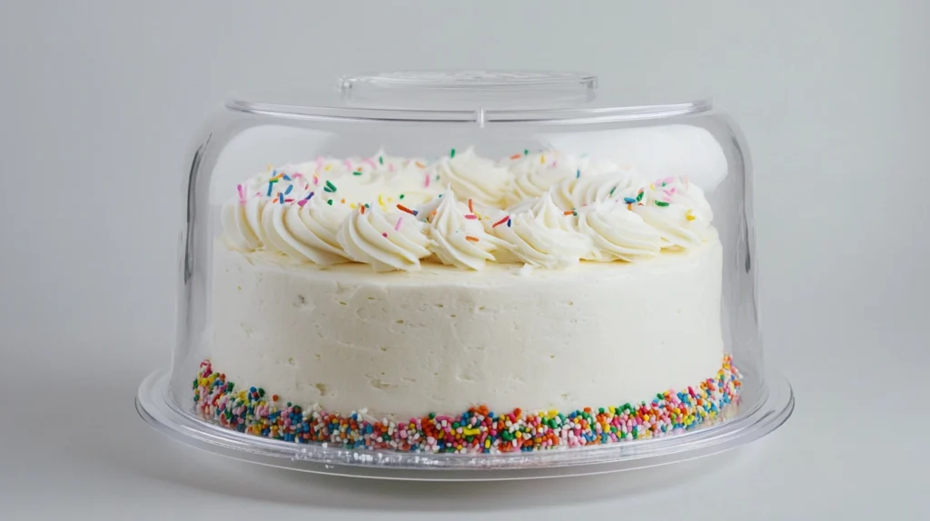 birthday cake storage