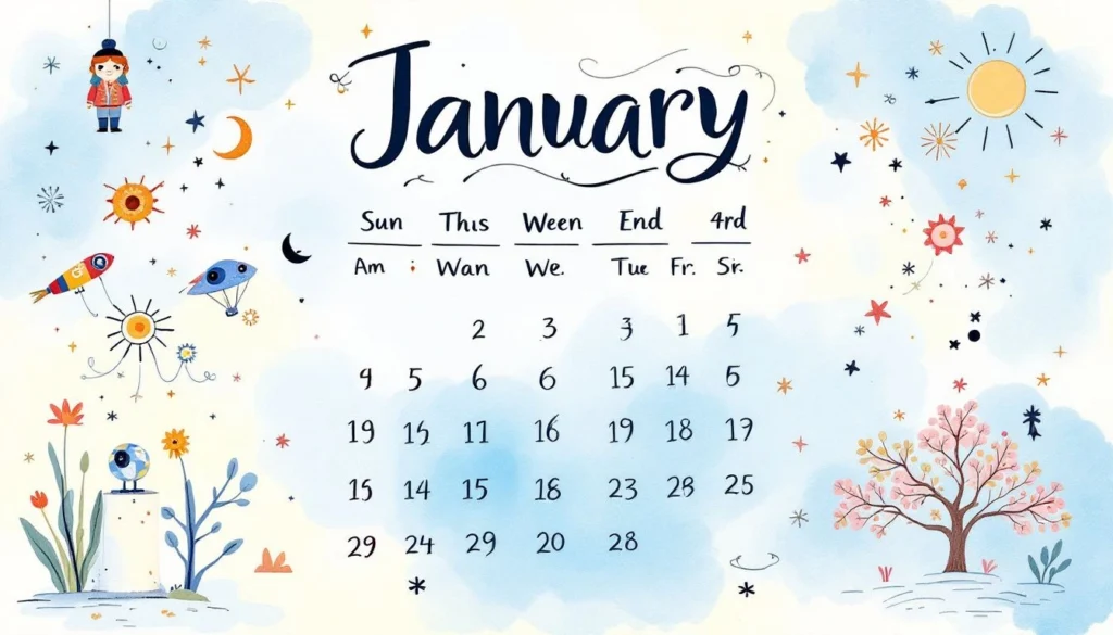 famous january birthdays calendar