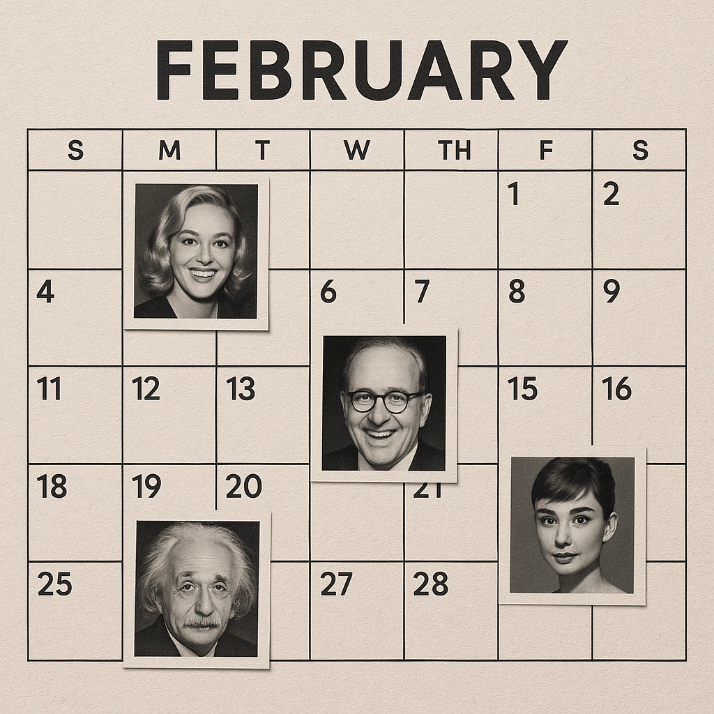 famous february birthdays