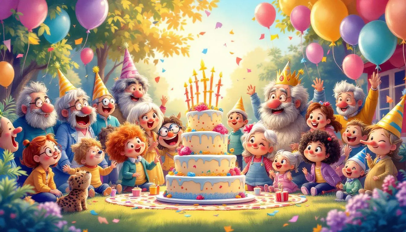 A comparison of different milestone birthday celebrations including a platinum birthday.